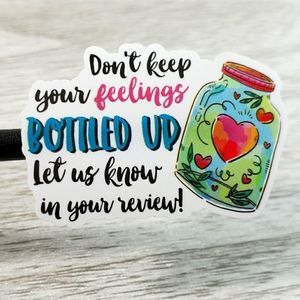 8/$20 1.5" Thank You Stickers 50ct Labels